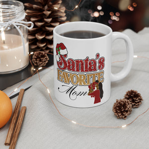 Santa's Favorite Mom Mug