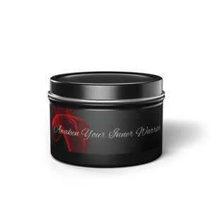 Awaken Your Inner Warrior Tin Candles