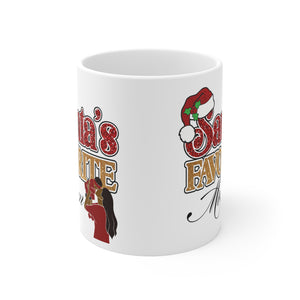 Santa's Favorite Mom Mug