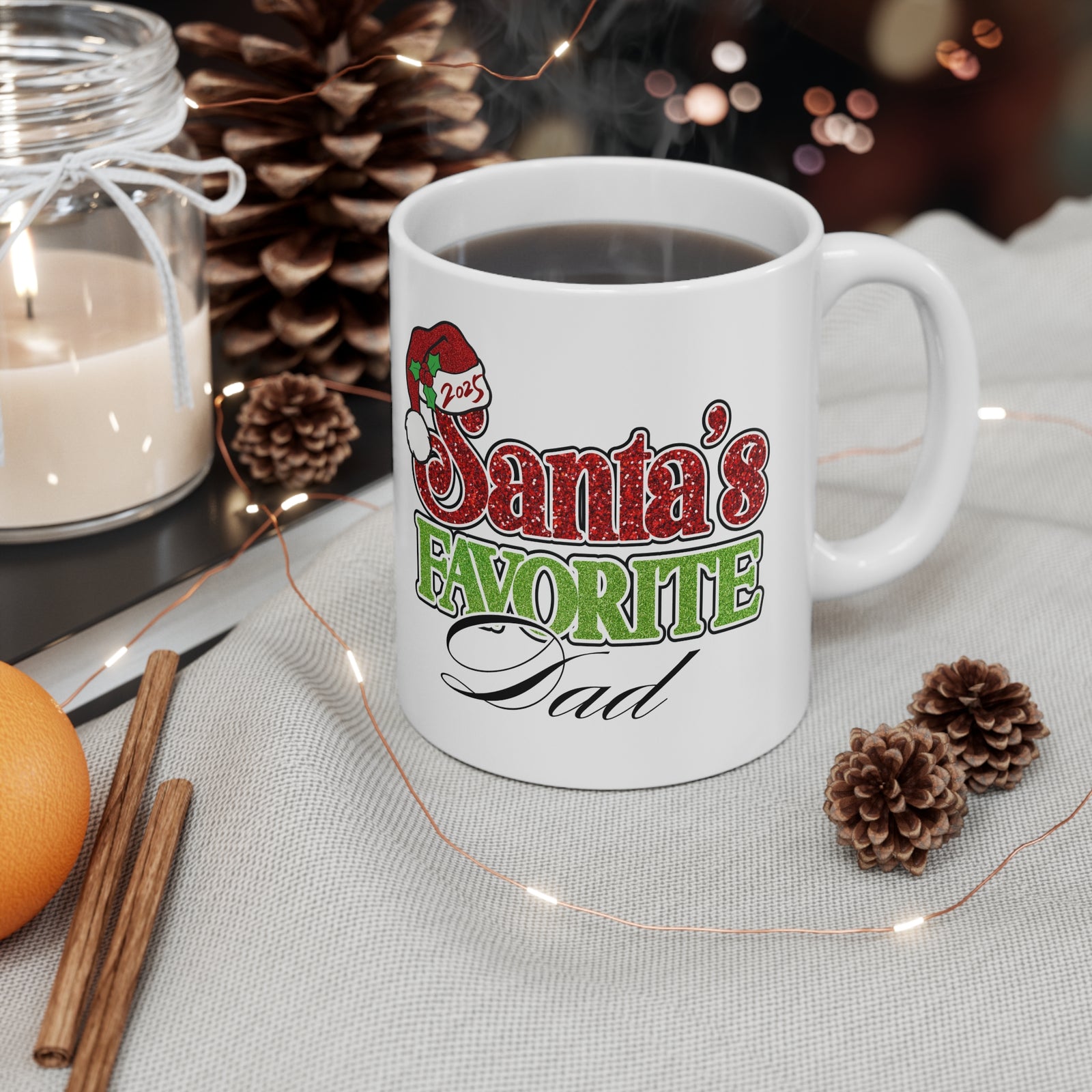 Santa's Favorite Dad Mug