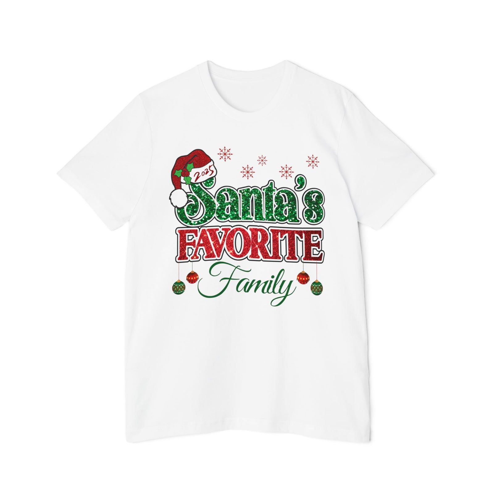 🎄 Santa’s Favorite Family Holiday Tee
