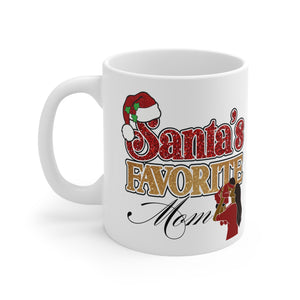 Santa's Favorite Mom Mug
