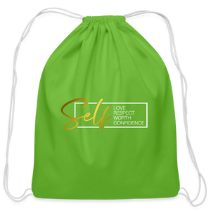 Cotton Drawstring Bag - clover