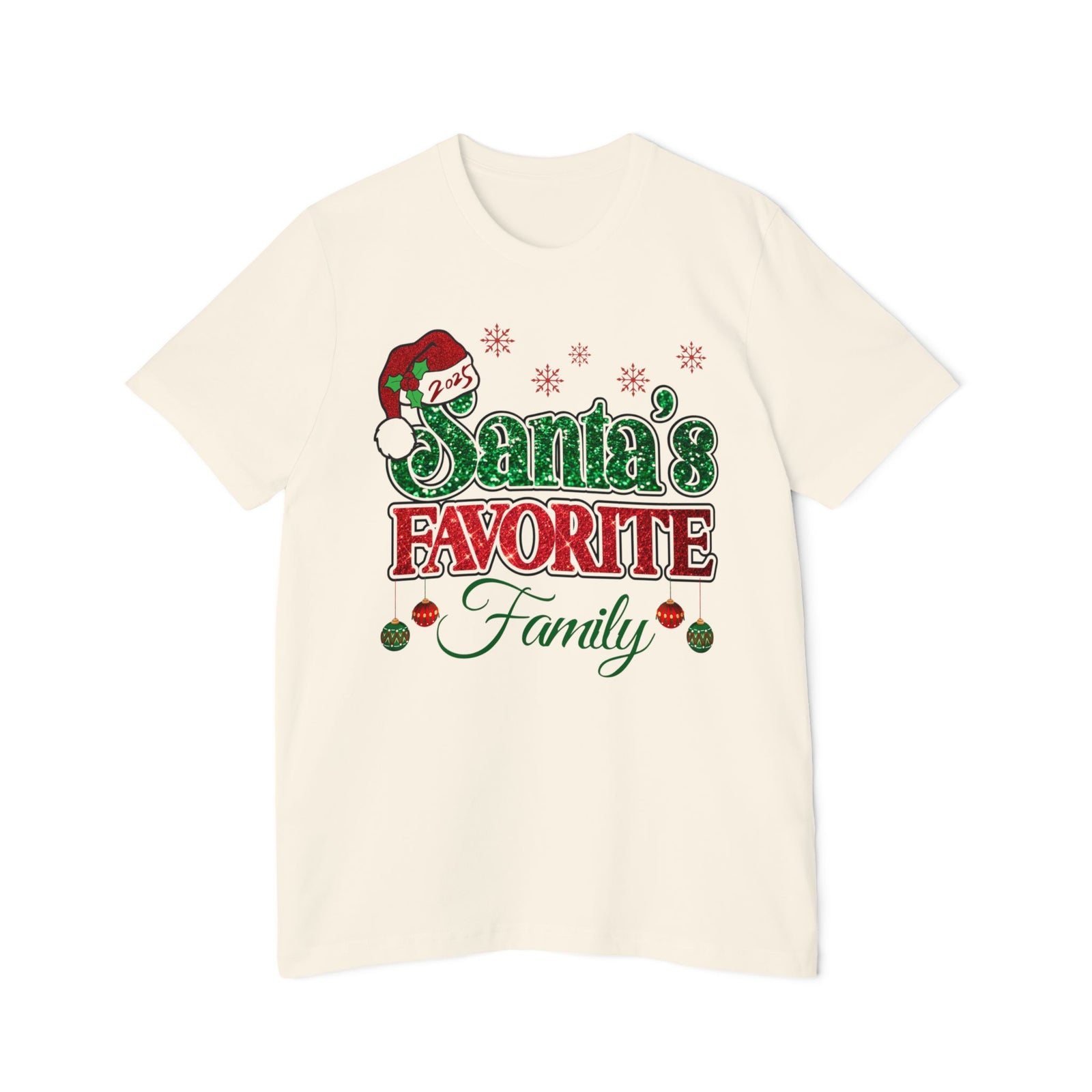 🎄 Santa’s Favorite Family Holiday Tee
