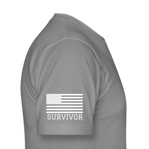 Unisex Multiple Myeloma Warrior Shirt - slate